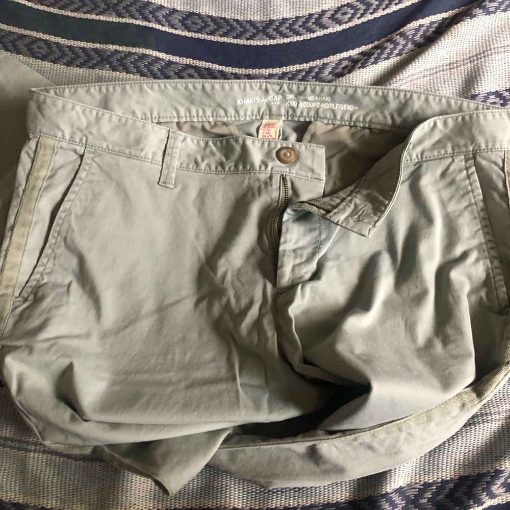 GAP girlfriend khakis - Picture 2 of 3